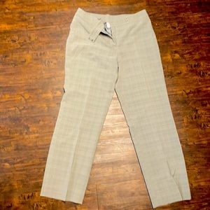 Plaid Black/Light Pink Trousers sz12